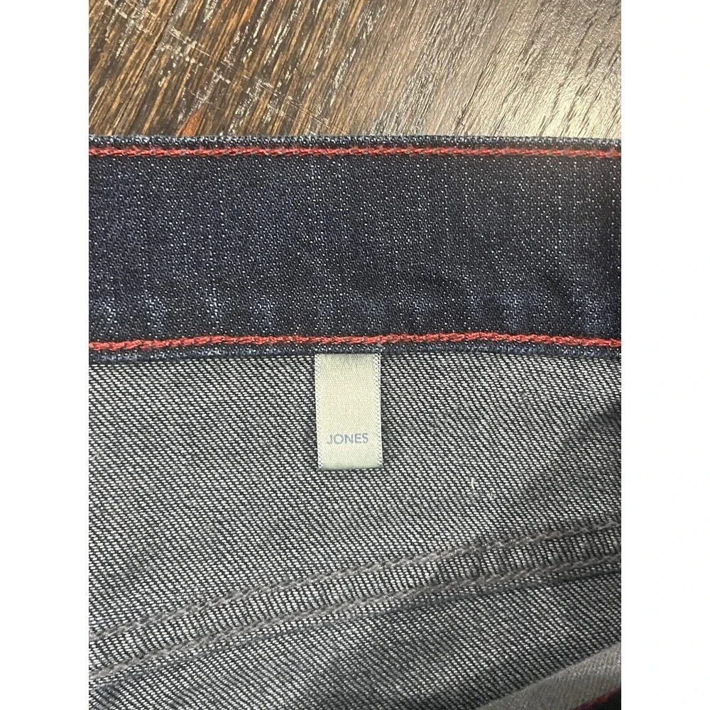 Raleigh Denim Jones Jeans Mens 32 x 30 Blue Slim Straight Fit Handcrafted Signed - Picture 4 of 12